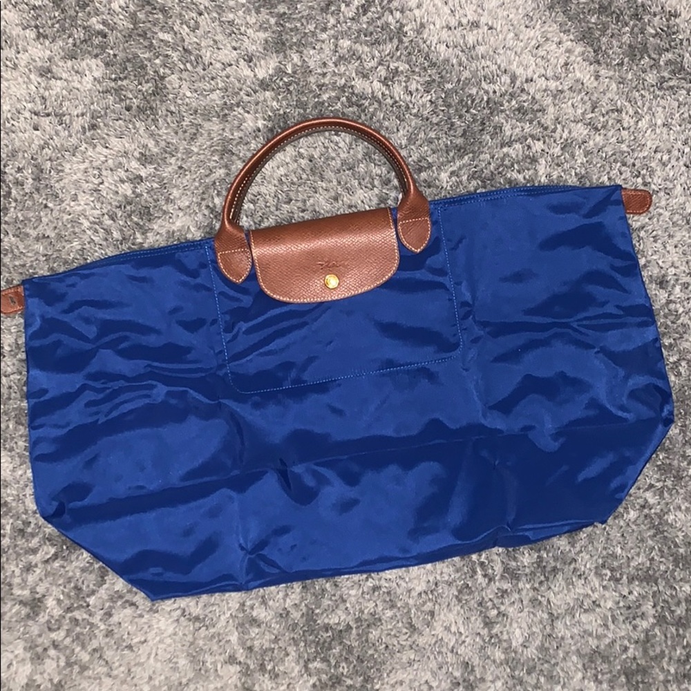 Longchamp Le Pilage XL Tote in Sky/Overnighter